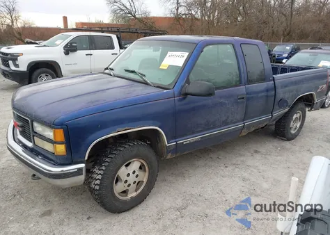 1995 GMC Sierra K1500 из США, поврежденный, VIN 2GTEK19K1S1575936